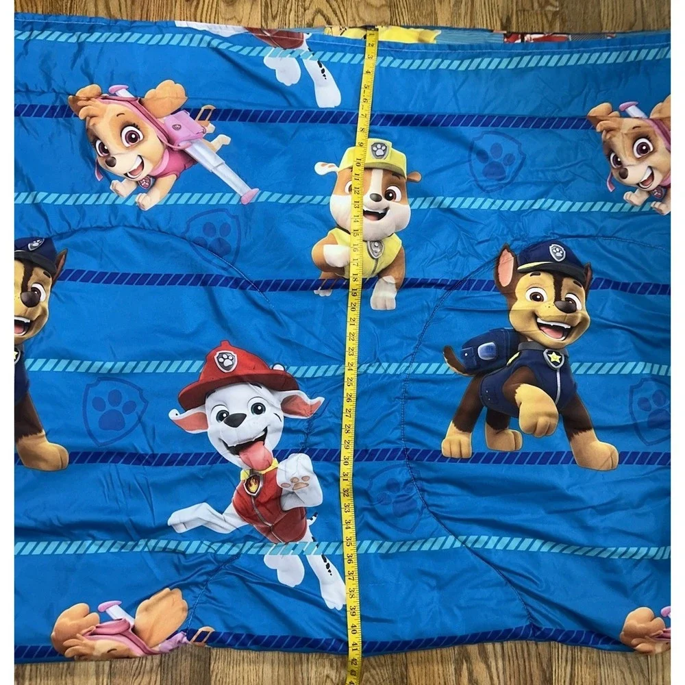 Paw Patrol Full‎ Size Reversible Comforter Blanket Fitted Sheet 3 Pillowcases
